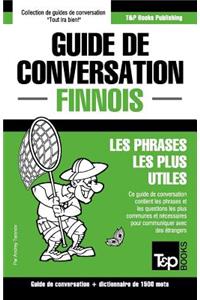 Guide de conversation Français-Finnois et dictionnaire concis de 1500 mots