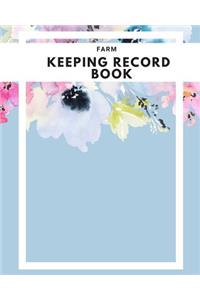 Farm Keeping Record Book