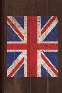 Vintage Union Jack Journal Notebook