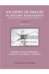 Oxford College Libraries, Fascicle I: All Souls - Lincoln