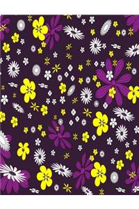 Flower Print Notebook