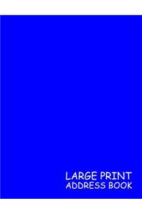 Large Print Address Book