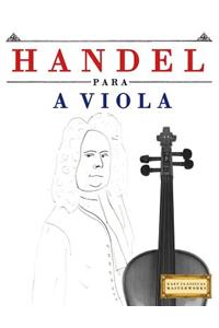 Handel para a Viola