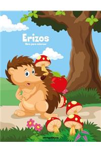 Erizos libro para colorear 1