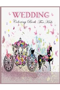 wedding coloring book for kids