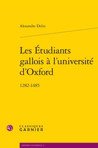 Les Etudiants Gallois a l'Universite d'Oxford