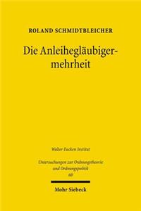 Die Anleihegläubigermehrheit