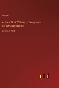 Zeitschrift für Völkerpsychologie und Sprachwissenschaft