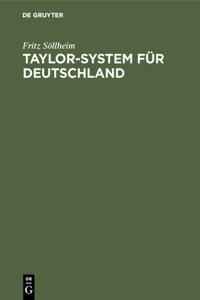 Taylor-System Für Deutschland