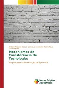 Mecanismos de Transferência de Tecnologia
