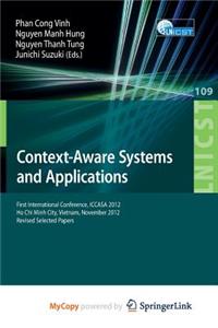 Context-Aware Systems and Applications