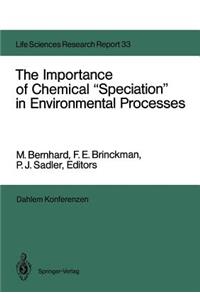 Importance of Chemical 