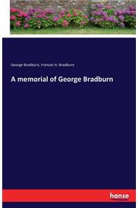 memorial of George Bradburn