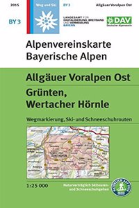 Algauer Voralpen Ost BY03 walk+ski Grunten, Wertacher Hornle