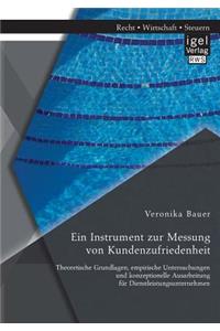 Instrument zur Messung von Kundenzufriedenheit