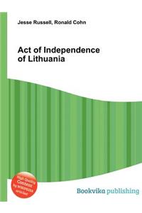 Act of Independence of Lithuania