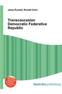 Transcaucasian Democratic Federative Republic