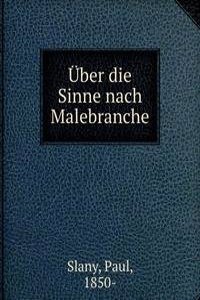 BER DIE SINNE NACH MALEBRANCHE