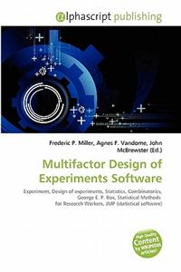Multifactor Design of Experiments Software
