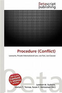 Procedure (Conflict)