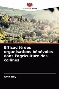 Efficacité des organisations bénévoles dans l'agriculture des collines