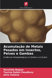 Acumulação de Metais Pesados em Insectos, Peixes e Gambas