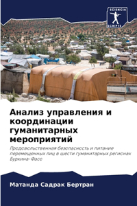 Анализ управления и координации гуманита
