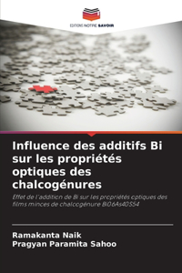 Influence des additifs Bi sur les propriétés optiques des chalcogénures