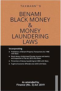 Benami Black Money & Money Laundering Laws