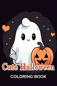 Cute Halloween Coloring Book