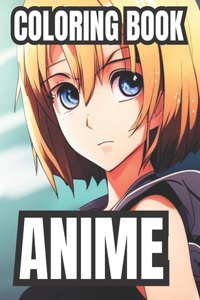 Anime Coloring Book