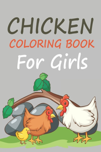 Chicken Coloring Book For Girls
