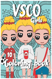 VSCO Girls Coloring book