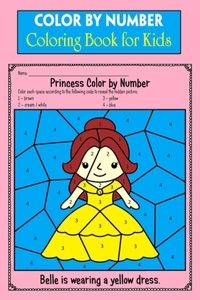 Color By Number Coloring Book for Kids