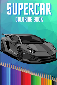 Supercar Coloring Book