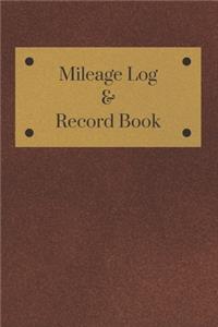 Mileage Log & Record Book