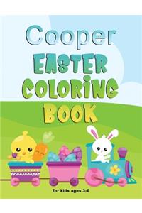 Cooper Easter Coloring Book for Kids Ages 3-6