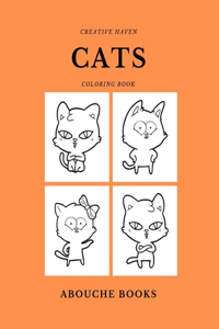 Creative Haven Cats Coloring Book