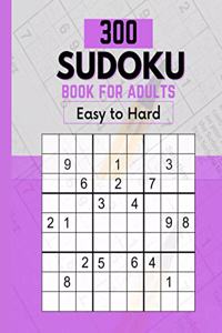 300 Sudoku Book for Adult