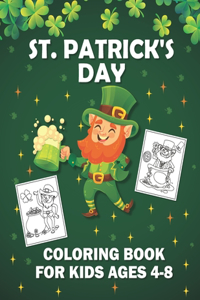 St. Patrick's Day Coloring Book for Kids Ages 4-8