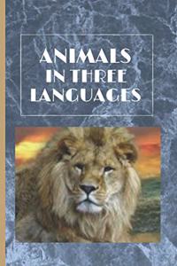 Animals in three languages