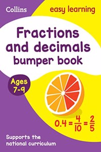 Fractions & Decimals Bumper Book Ages 7-9