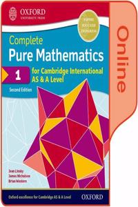 Cie as and a Level Pure Mathematics 1 Access Code Card 2nd Edition