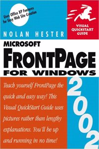 FrontPage 2002 for Windows: Visual QuickStart Guide (Visual Quickstart Guides)