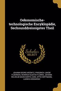 Oekonomische-technologische Encyklopädie, Sechsunddreissigstes Theil