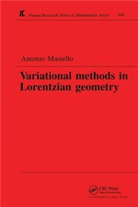 Variational Methods in Lorentzian Geometry