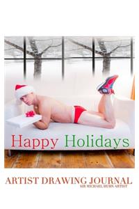 sexy Sir Michael Artist Holiday writing Drawing Journal