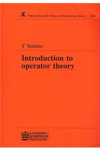 Introduction to Operator Theory