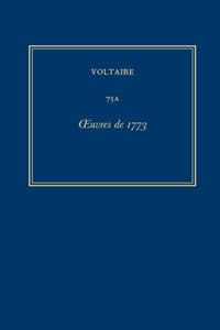Œuvres complètes de Voltaire (Complete Works of Voltaire) 75A