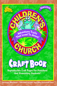 Noah's Park Children's Church Craft Book, Green Edition